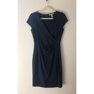 Kenneth Cole New York Navy Career Dress
